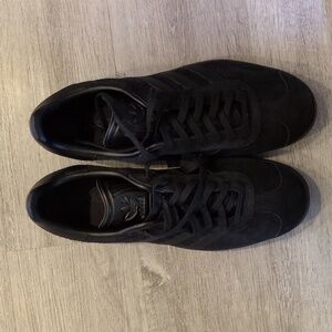 Adidas Gazelle Triple Black Suede Sneaker